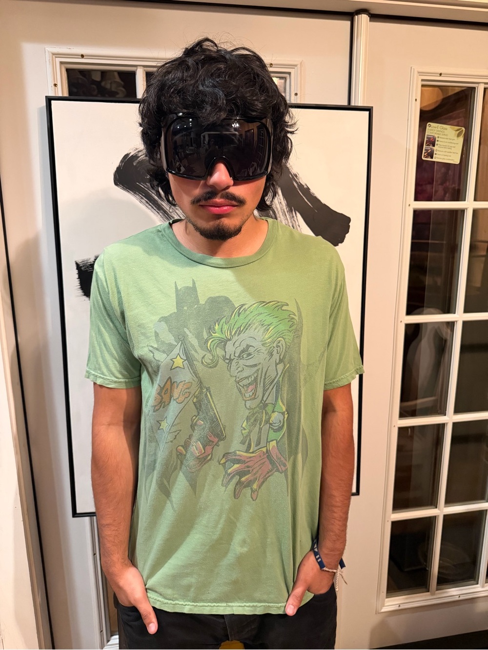 Junk Food Clothing Light Green Joker Graphic Tee